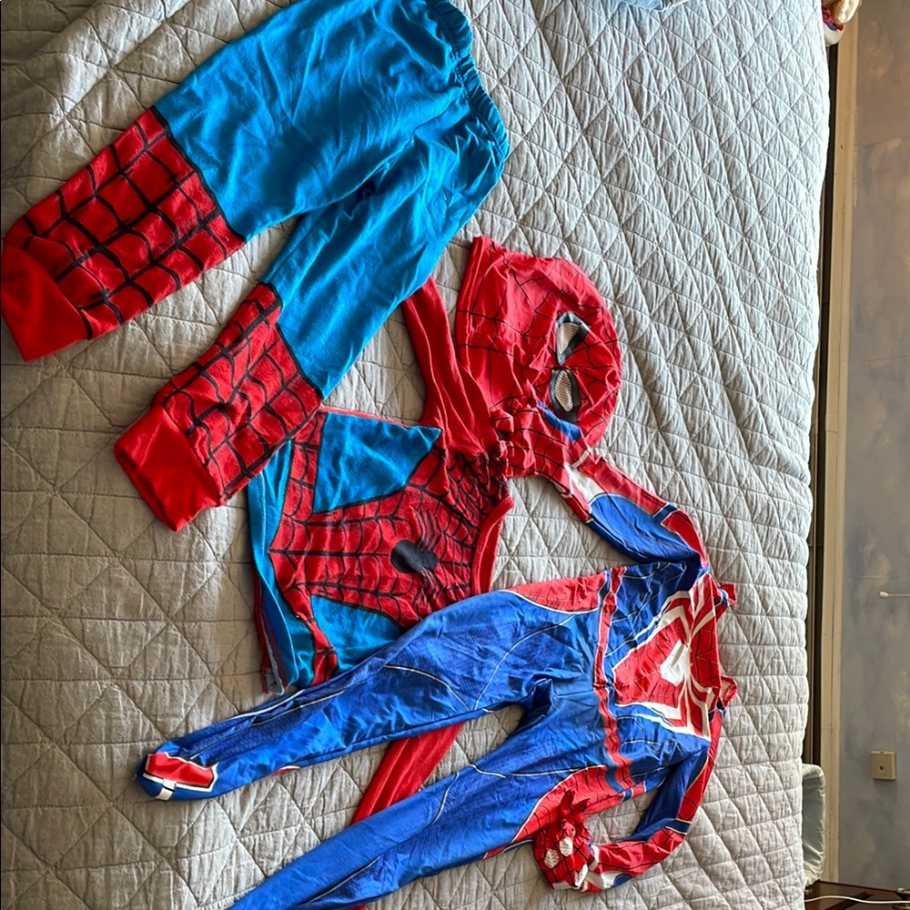 Marvel Spider-Man Pajamas Red and Blue Superhero